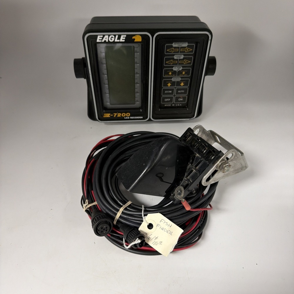 Eagle - LCG Fish Finder Z-6100 - Complete - W Box And Transducer
